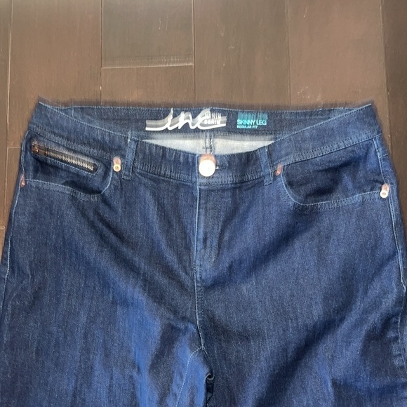 INTERNATIONAL CONCEPTS INC Skinny Leg Regular Fit Jeans Size 14 - Picture 2 of 7
